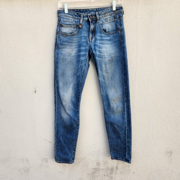 R13 Boy Skinny Jeans Jasper Stretch - Picture 4 of 13